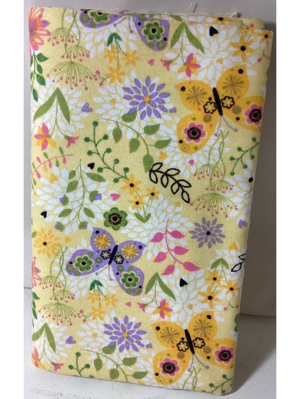One Yard Spring Floral & Patterned Butterfly Super Snuggle by JOANN
